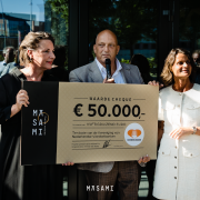 € 50.000,- voor de voedselbank - Masami